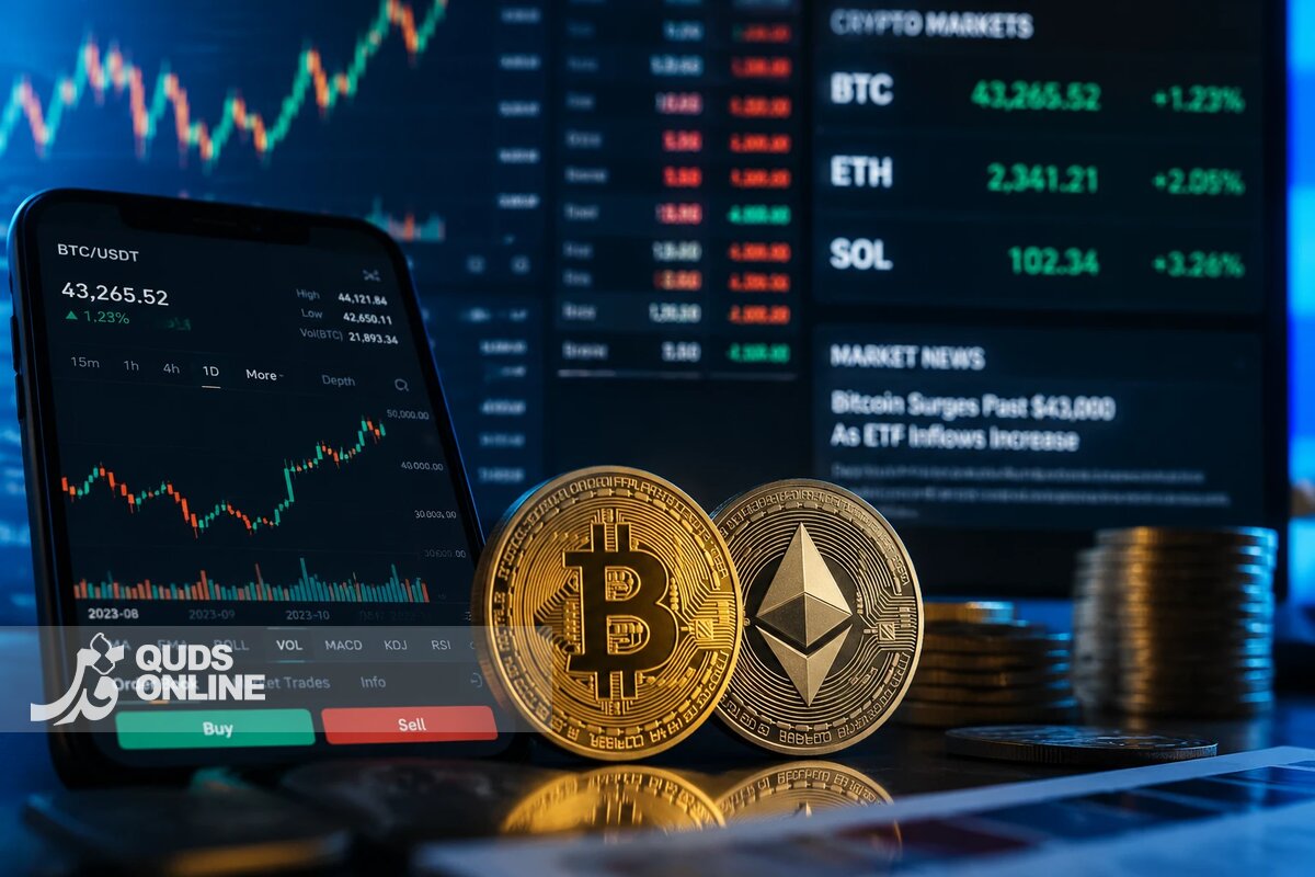 قیمت بیت‌کوین و تتر سه‌شنبه ۱۹ خرداد ۱۴۰۵/ اتریوم صعودی شد